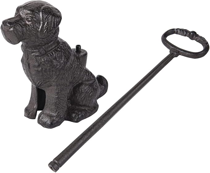 Sungmor Cast Iron Dog Door Stop - Image 5