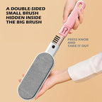 2PCS Lint Brushes for Clothes, Cat Dog Hair Remover for Lundary, Self-Cleaning - Image 9