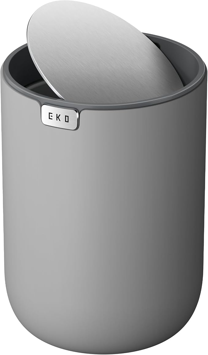 EKO Fandy 0.58 Gal/2.2L Mini Trash Can by EKO