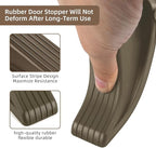 Door Stoppers for Bottom of Door on Floor, Premium Rubber Door Stopper Wedge - Image 3