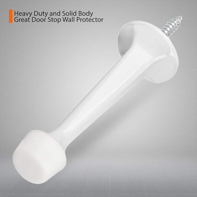 2 Pack Solid Rigid Door Stops - Image 2