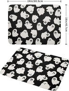 Halloween Dish Drying Mat for Kitchen Counter Cute Ghost Holiday Super - Image 2