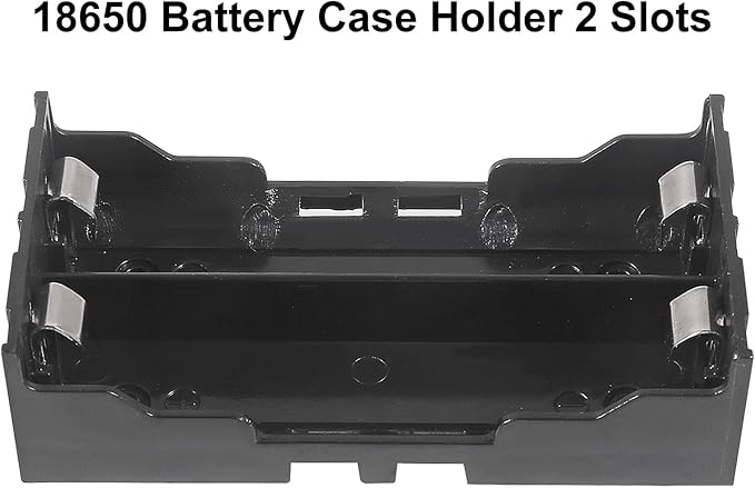 18650 Battery Case Holder 2 Slots X 3.7V 18650 Battery Storage Box, in Parallel - Image 5