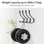 Coat Hanger Hooks Wall Mount - Image 2