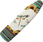GLENLCWE Tribal Stripe Ironing Board Cover, Hippie Dragonfly Sunflower Iron by GLENLCWE