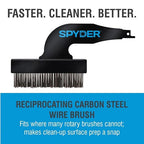 Spyder 400002 Wire Brush Reciprocating Saw Attachment - Image 2