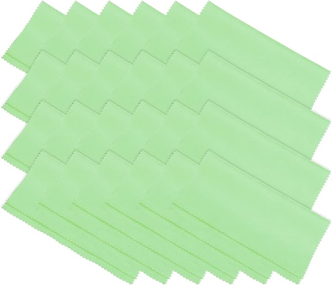 PATIKIL Eyeglass Microfiber Cleaning Cloth 7"x6", 24 Pack Glasses Cleaning - Image 3