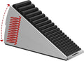 Heavy Duty Door Stopper, Adjustable Spring Large Stopper, 3 Inches High Tall by Optish