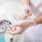 Schneider Clear Vinyl Exam Gloves, Latex-Free, Disposable Medical Gloves - Image 3