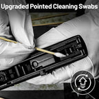 500PCS 6" Gun Cleaning Swabs in Storage Box - Image 3