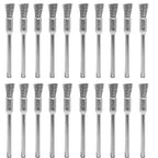 20 pcs Steel Cleaning End Brushes Pen 1/5″ x 1/8″ Wire Brush Rust Paint Removal by LingGan