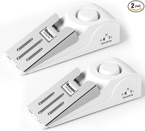 2 Pack Door Stop Alarm, Door Stopper by Rosoenvi