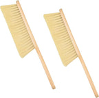 2 Pieces Woooden Dust Brush Hand Broom Bench Brush - Image 6