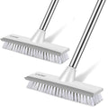 SetSail Floor Scrub Brush with 51-Inch Long Adjustable Handle 2 in 1 Scrape by SetSail