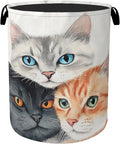 Cat Laundry Basket by Gearsly