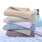 SUNLAND Microfiber Face Cloth Reusable Makeup Remover Facial Cleansing Towel - Image 7
