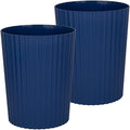 JiatuA Small Trash Can Plastic Wastebasket Round Garbage Container Bin by JiatuA