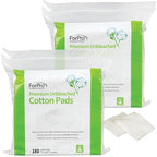 ForPro Professional Collection Premium Unbleached Cotton Pads, 100% Unbleached by ForProProfessionalCollection