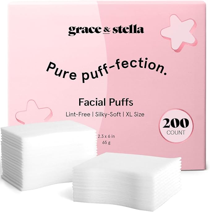 grace & stella Face Pads for Toner Essence, and DIY Mask by GraceStella