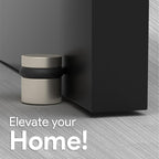 Mega Handles Floor Door Stopper, Quickly Installed Wall Protector, Wall - Image 6