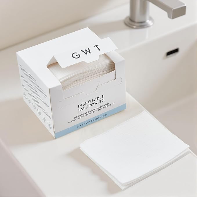 GWT Disposable Face Towels, Thicken Facial Towels - Image 7