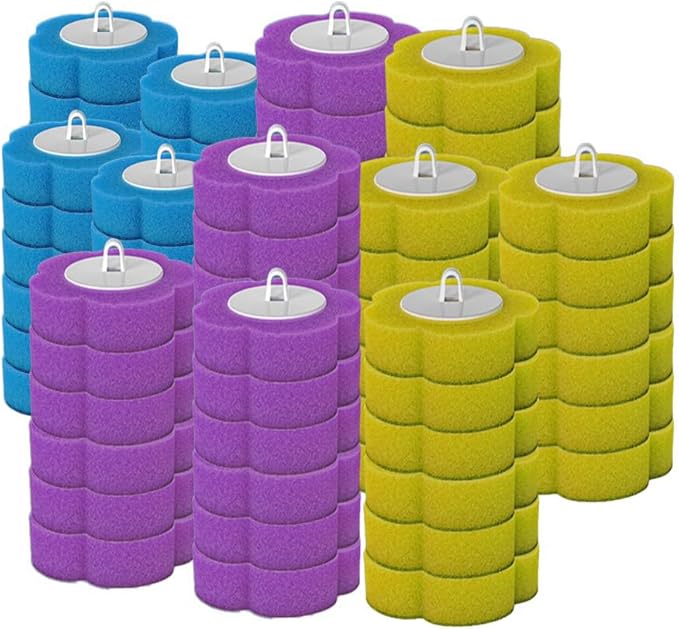 Disposable Toilet Brush with 48 Refill Heads and Holder– Includes Storage - Image 9