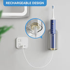 MOPMS Electric Toothbrush Holders Wall Mounted, Single Slot Toothbrush Holders - Image 2