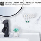 Electric Toothbrush Head Holder, Toothbrush Holders Wall Mounted, Adhesive - Image 5