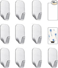 Small Self Adhesive Hooks for Hanging Heavy Duty Stick On Hooks for Wall Sticky by Kiemeu