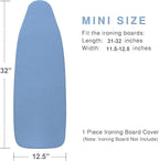 Tabletop Ironing Board Cover and Pad 12.5 x 32, Elastic Edge, Silicone Coated - Image 2