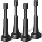 4PCS Matte Black Door Stoppers for Wall by brieieziy