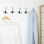 Aynoo 5 Pack Big Heavy Duty Three Prongs Coat Hooks, Wall Hooks, Wall Mounted - Image 6