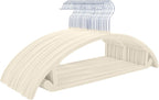 MIZGI Premium Velvet Hangers 30 Pack Heavyduty- Non Slip No Shoulder Bump Suit by MIZGI
