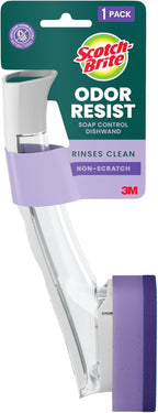 Scotch-Brite Soap Control Odor Resist Non Scratch Dishwand, 1 pack by Scotch-Brite