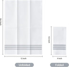Vplus 300 PACK Guest Towels Disposable Bathroom, Decorative Bathroom Napkins - Image 6