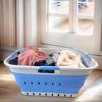 SAMMART 42L Collapsible Plastic Laundry Basket - Image 2