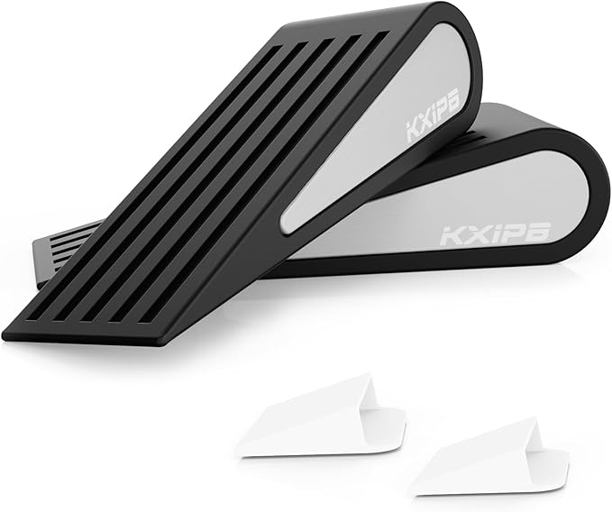 2 Pack Rubber Door Stopper Wedge by doorstop