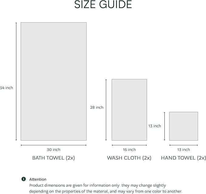 Lacoste Heritage Supima Cotton 6-Piece Towel Set, 2 Bath Towels, 2 Hand Towels - Image 3