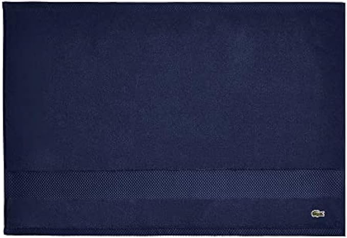 Lacoste Heritage 100% Supima Cotton Tub Mat, Premium Super Soft Bath Towel - Image 4