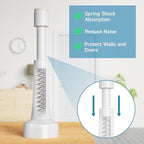 2PCS Spring Door Stoppers for Wall - Image 2