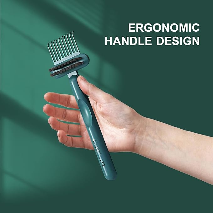 RHOS 2-in-1 Hair Brush Cleaner and Remover Tool - Image 6
