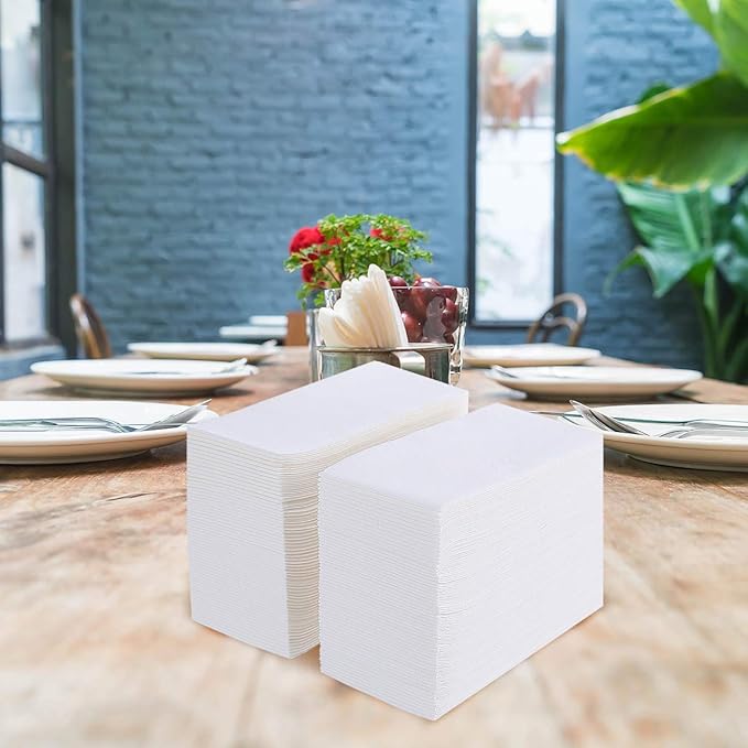 200 Pack Disposable Guest Towels Soft and Absorbent Linen Feel Paper Hand - Image 4