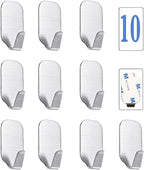 Small Self Adhesive Hooks for Hanging Heavy Duty Stick On Hooks for Wall Sticky - Image 8
