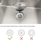 2 PCS Kitchen Sink Drain Strainer Replacement - Image 5