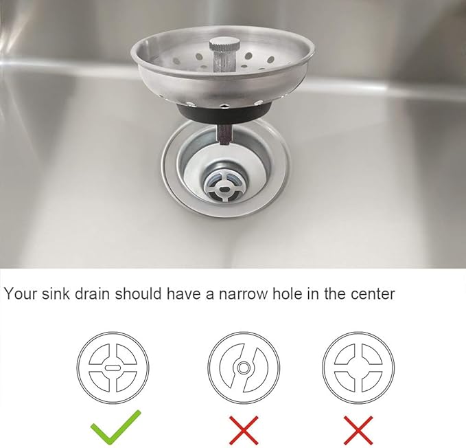 Kitchen Sink Basket Strainer Stopper, Replacement - Image 5