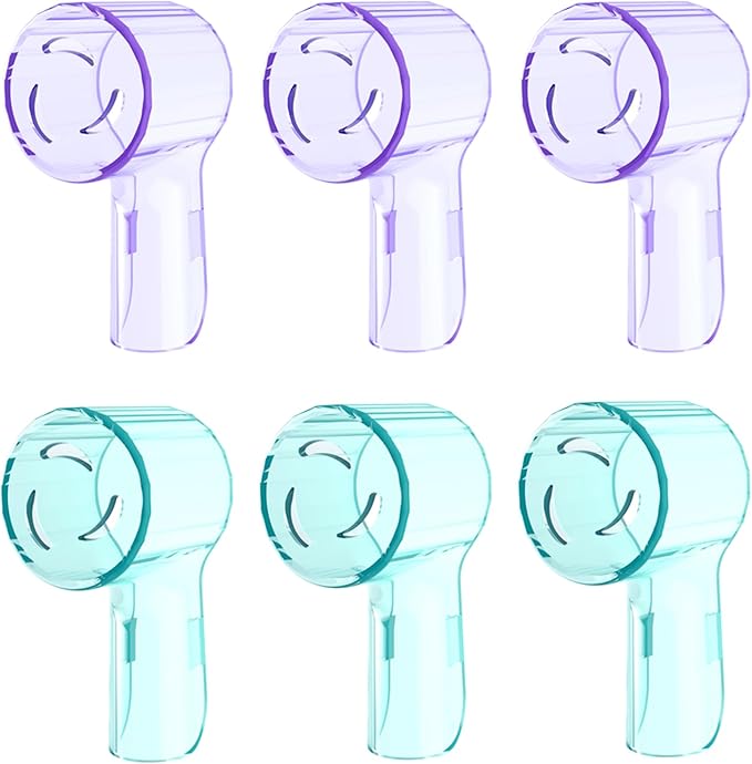 6 Pack Toothbrush Dustproof Cover Compatible by HSYTEK
