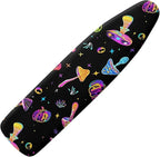 Colorful Mushroom Pumpkin Iron Board Cover, Ironing Board Protector by Tomeusey
