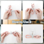12Pcs Grey Silicone Cable Ties, Silicone Cable Straps, Rubber Cable Ties - Image 4