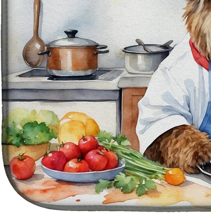 Caroline's Treasures DAC6218DDM Bouvier des Flandres The Chef Dish Drying Mat - Image 4