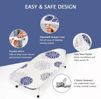 SheeChung 12.5"x32" Small Ironing Board Cover and Pad, Fits Mini Table Top - Image 3